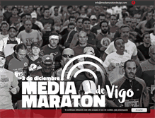 Tablet Screenshot of mediamaratondevigo.com